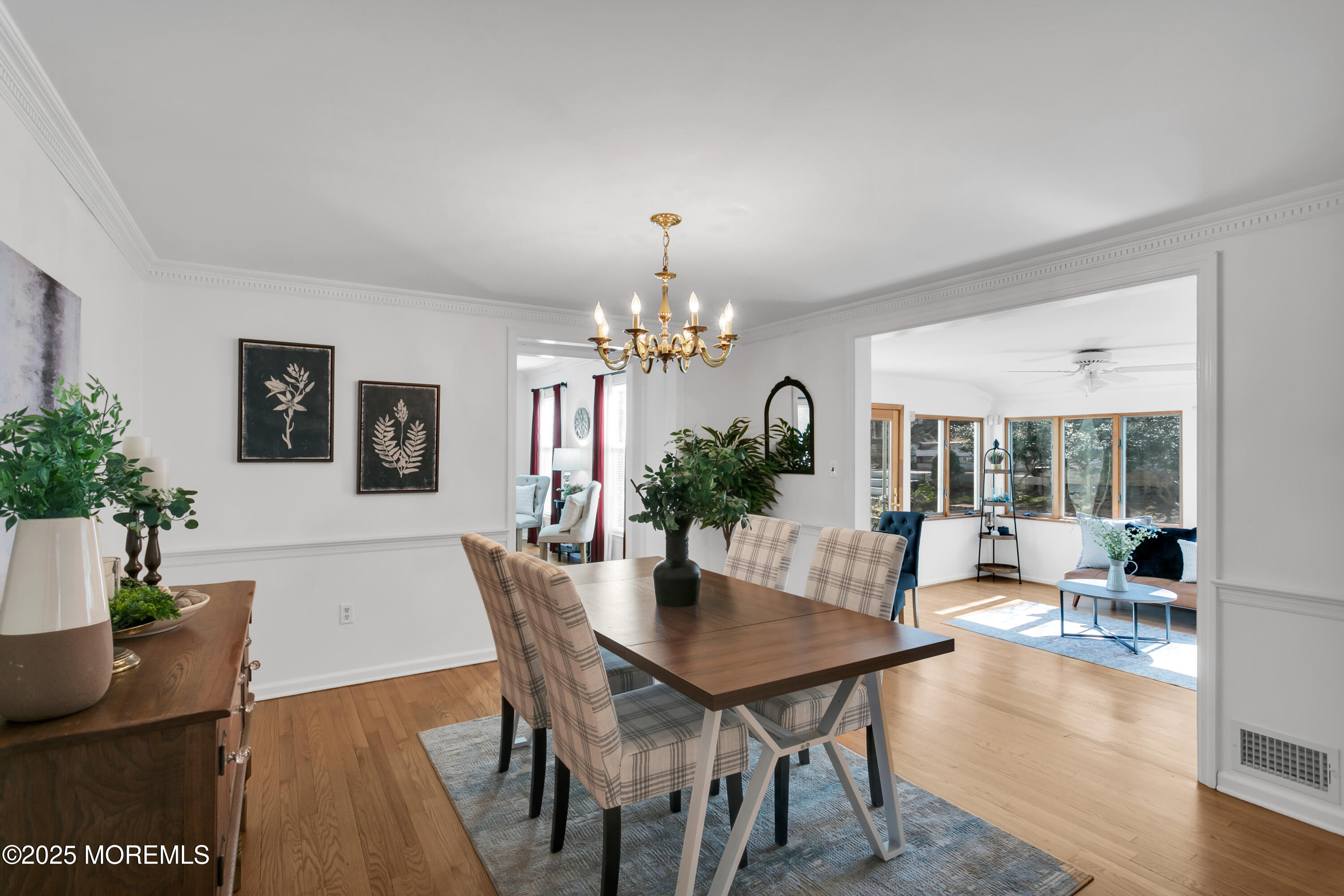 160 Pelican Road Middletown, NJ 07748 - Photo 14 of 65 a view of a dining room with furniture window and wooden floor