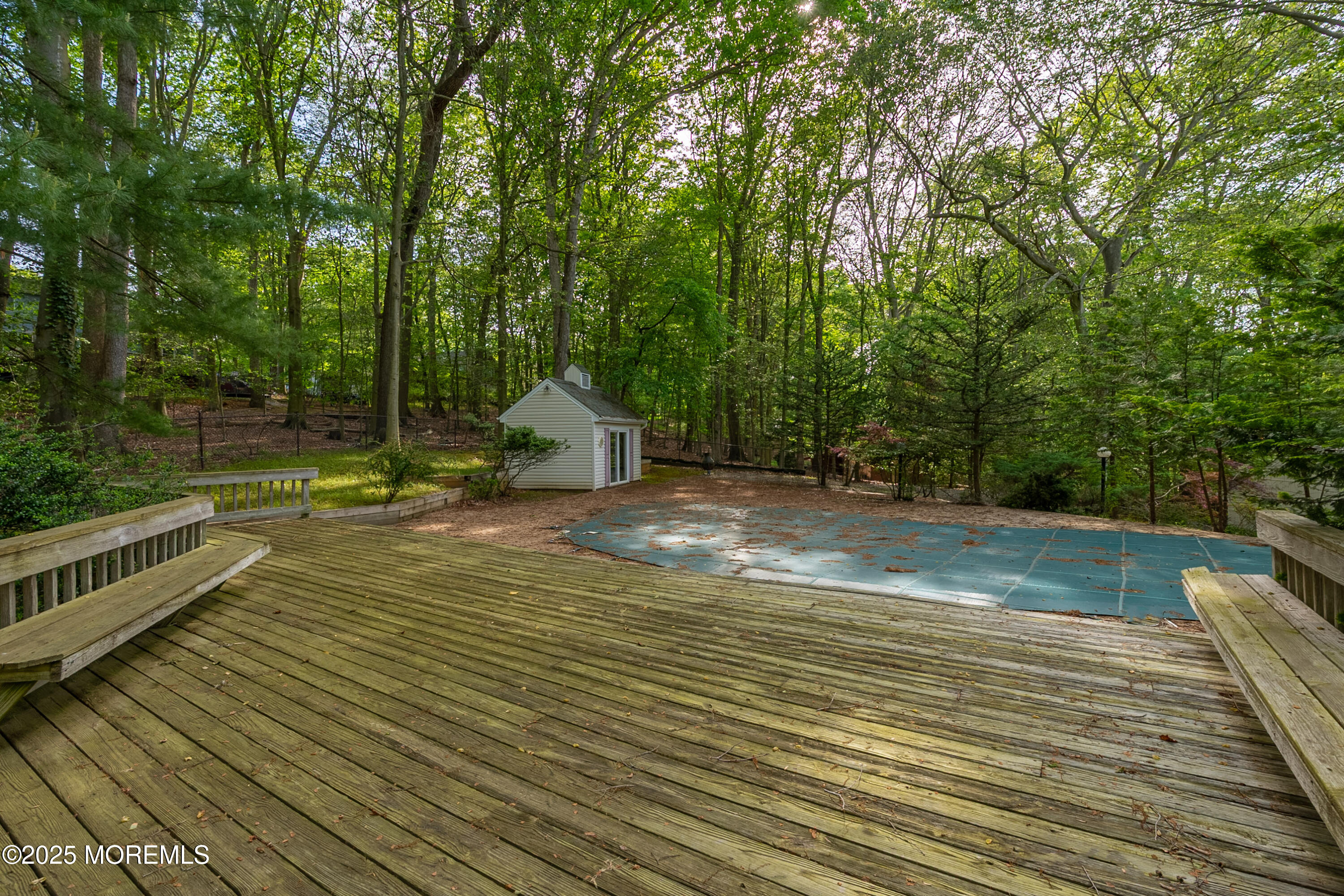 160 Pelican Road Middletown, NJ 07748 - Photo 45 of 65 a view of a swimming pool with a patio