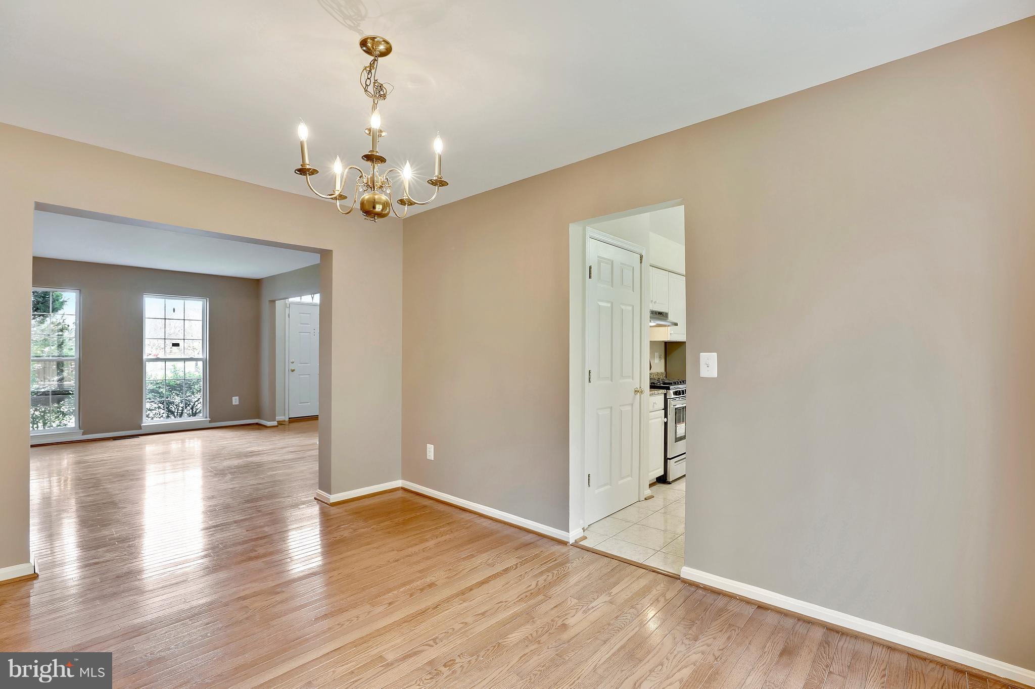 8552 Ellicott View Road Ellicott City, MD 21043 - Photo 13 of 30 Formal Dining Room adjacent to Living Room
