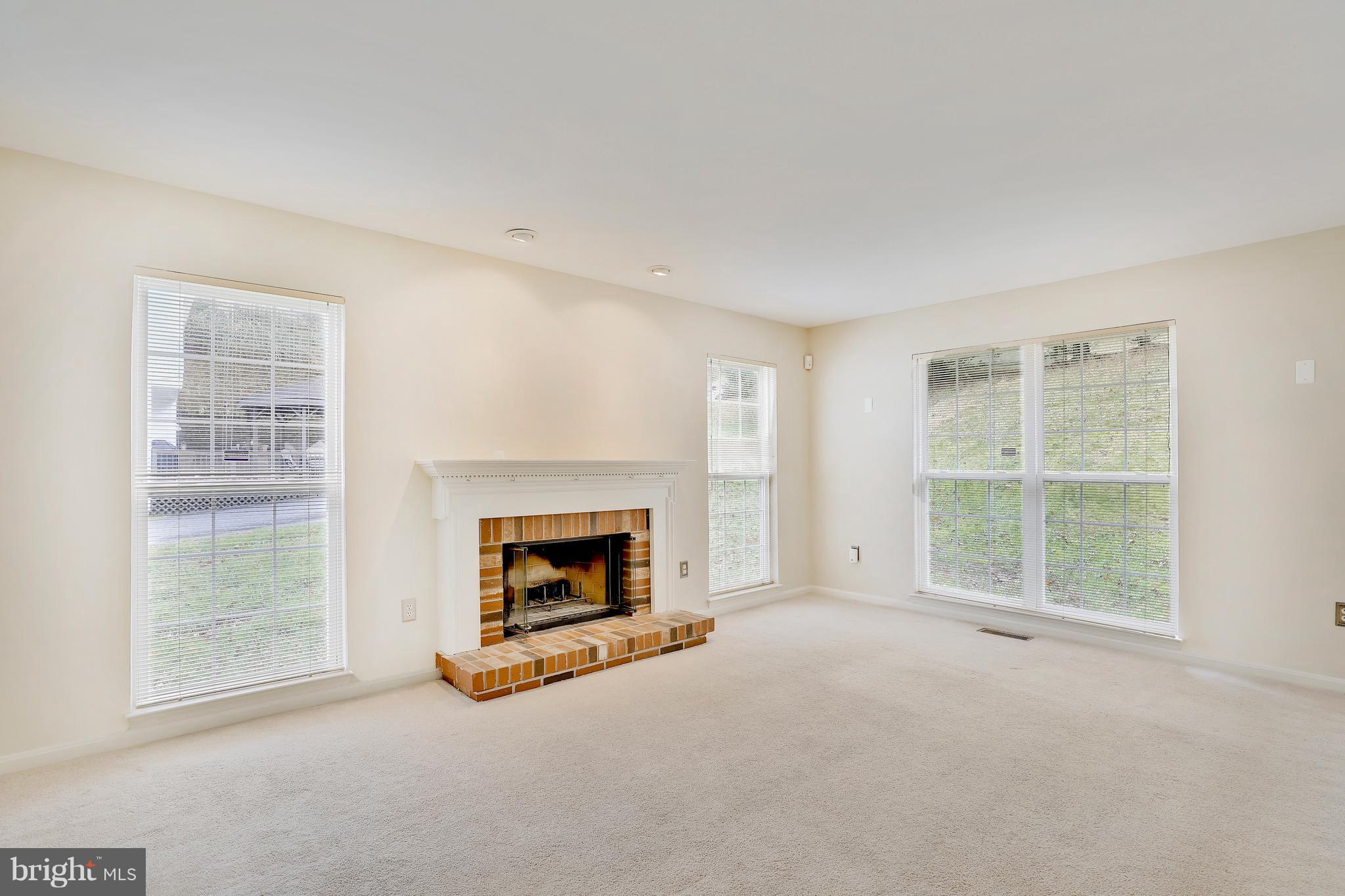 Family Room with Fireplace
