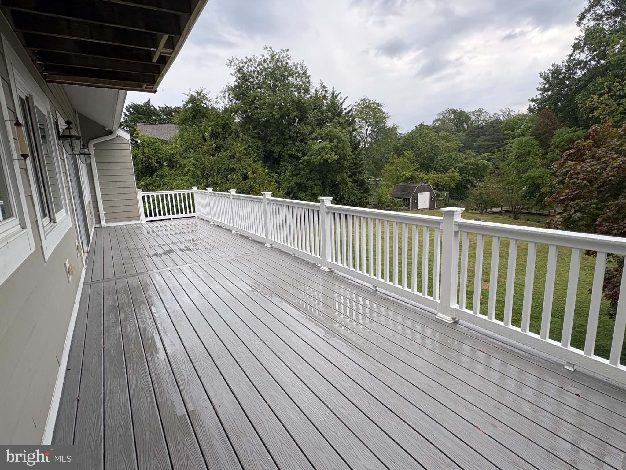 1898 Pleasant Plains Road Annapolis, MD 21409 - Photo 18 of 26 Brand new deck. Sliding door access to living room
