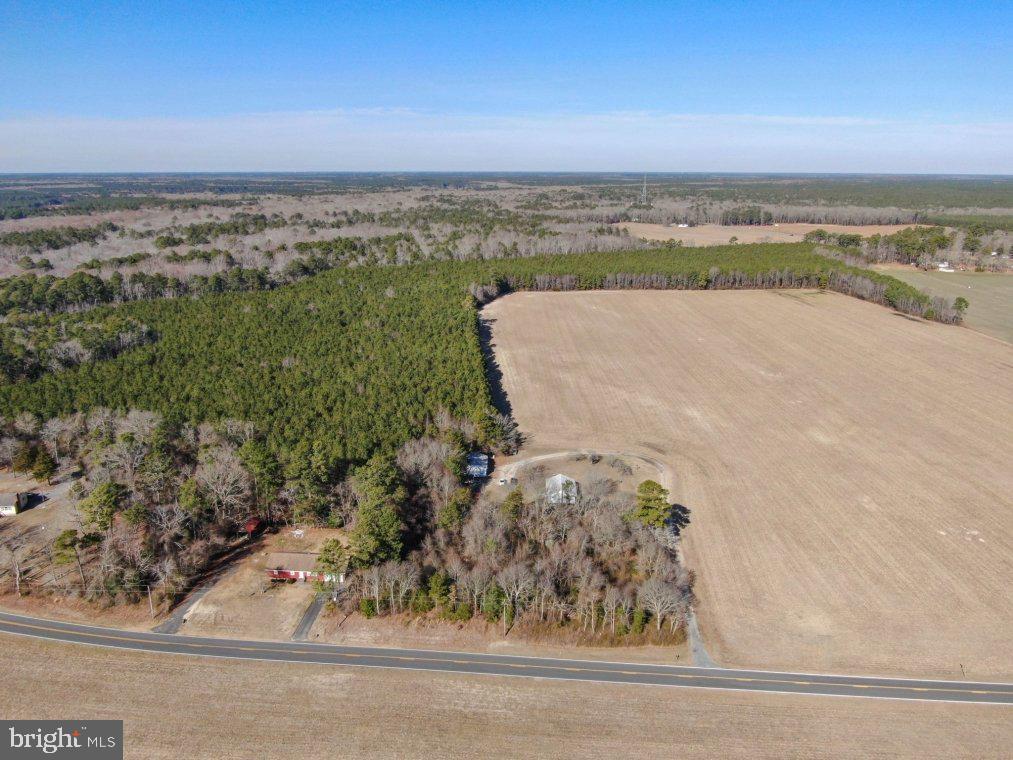 0 Old Furnace Road Snow Hill, MD 21863 - Photo 5 of 7 an aerial view of a house with a forest