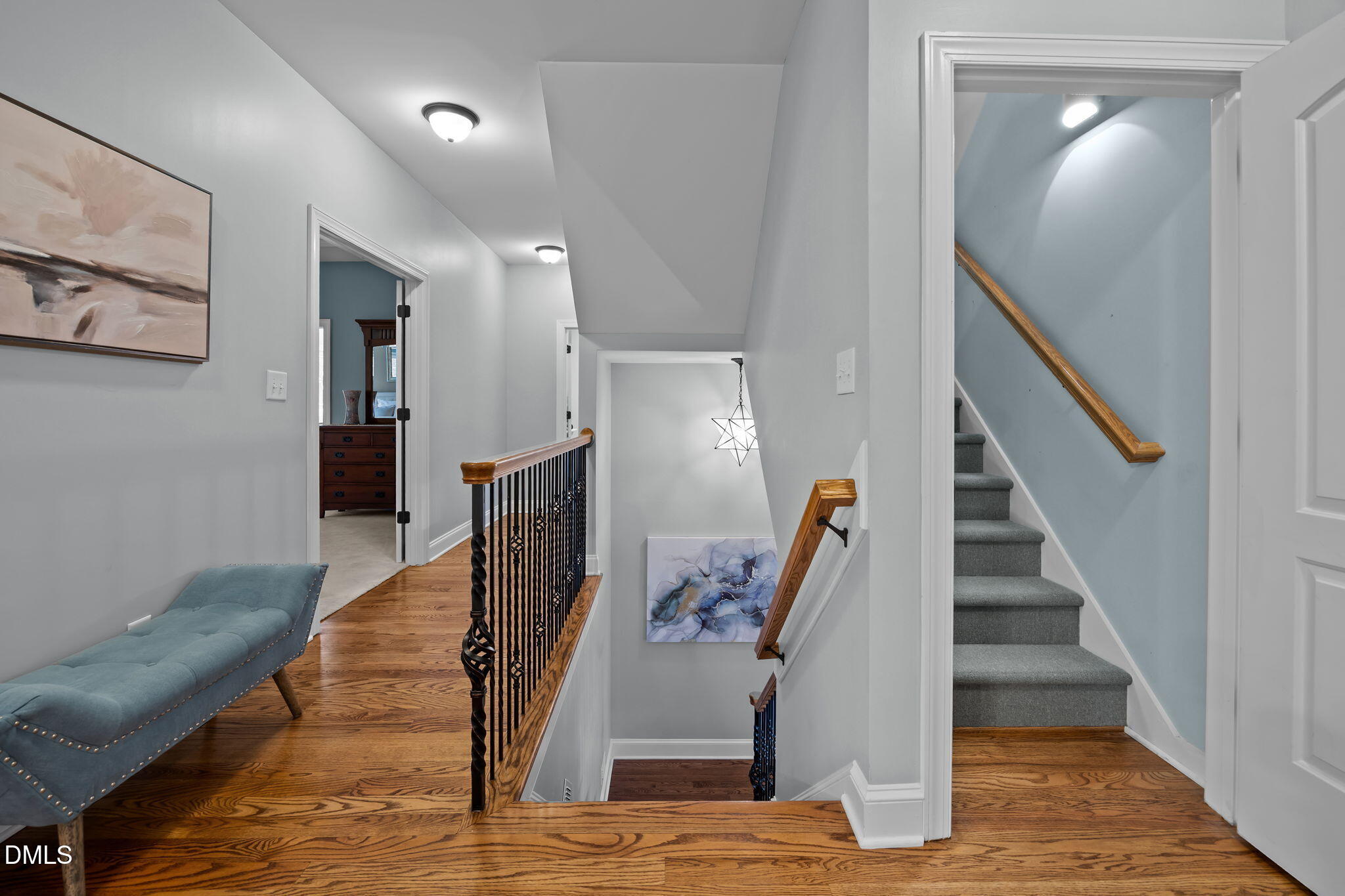 8802 Fidelis Lane Raleigh, NC 27613 - Photo 24 of 60 Second Floor Hallway