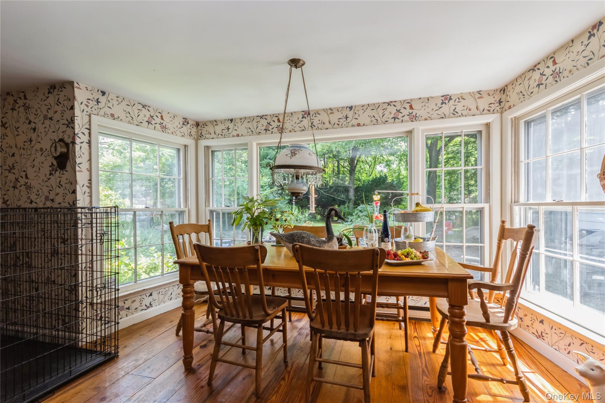 93 Widmer Road Wappingers Falls, NY 12590 - Photo 7 of 45 Breakfast area in the kitchen overlooking the patio