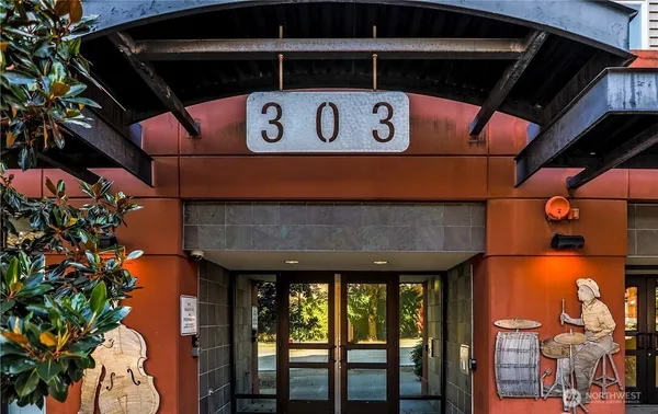 a close up of a street sign