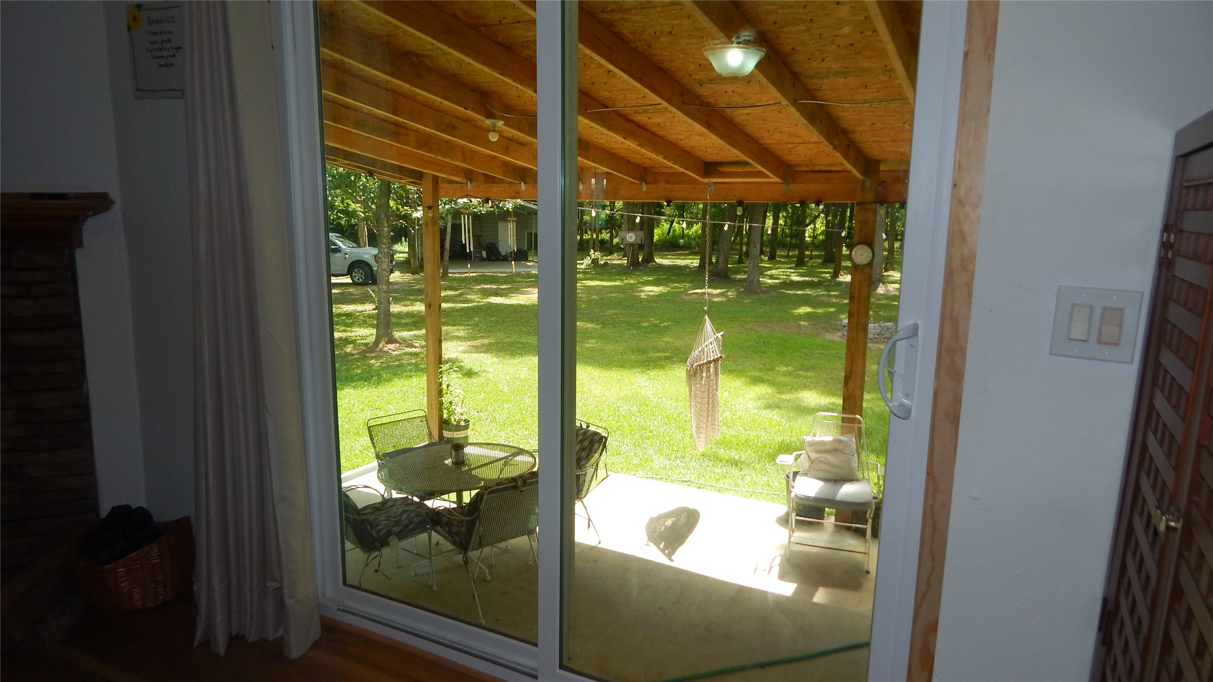 142 County Road 1332 Liberty, TX 77575 - Photo 33 of 50 a view of swimming pool from a window