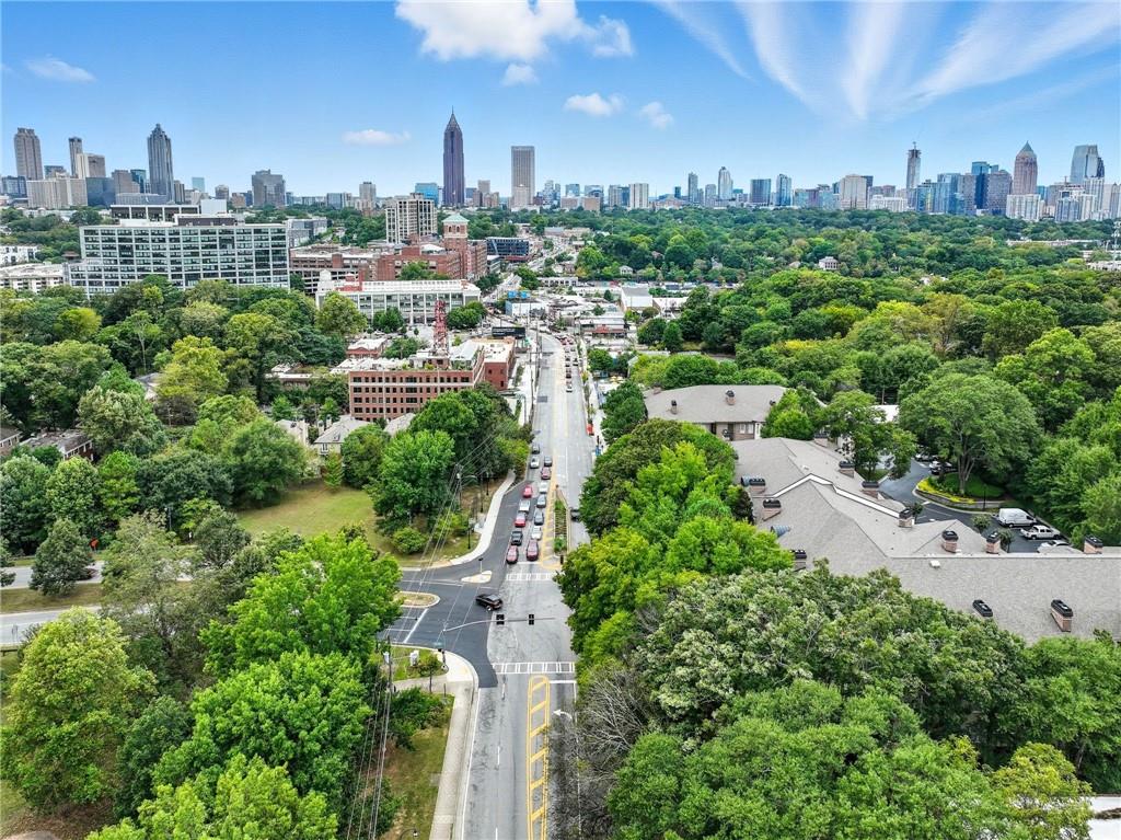 825 Highland Lane Northeast, Unit 1312 Atlanta, GA 30306 - Photo 7 of 46 a view of a city