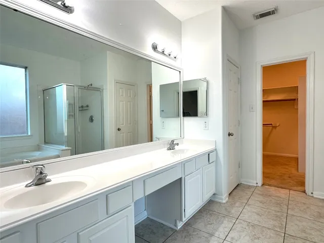 a house view with a outdoor space