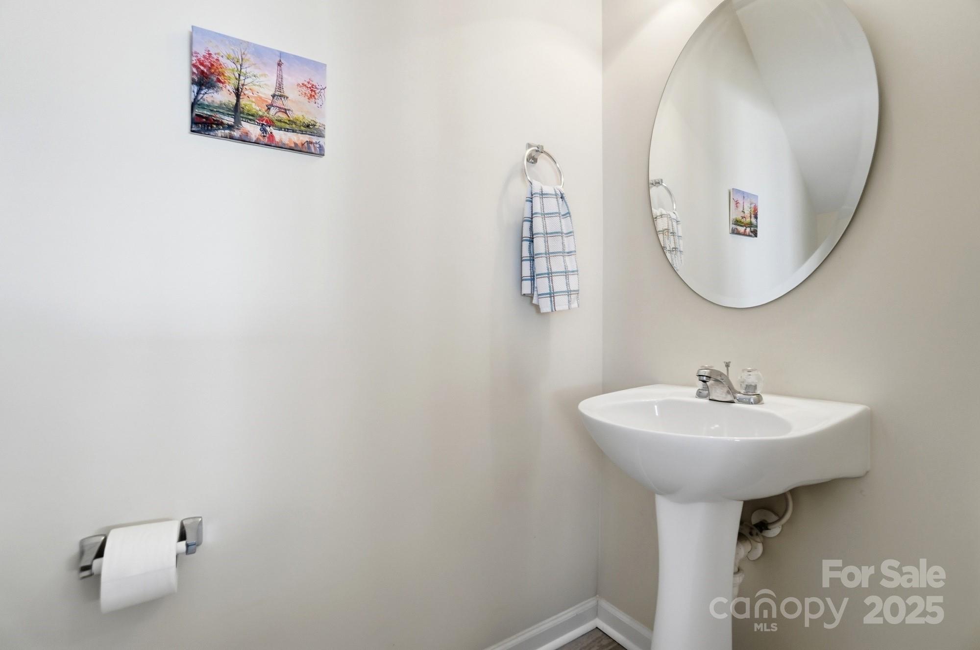 224 Sand Paver Way Fort Mill, SC 29708 - Photo 17 of 42 a bathroom with a sink and a mirror
