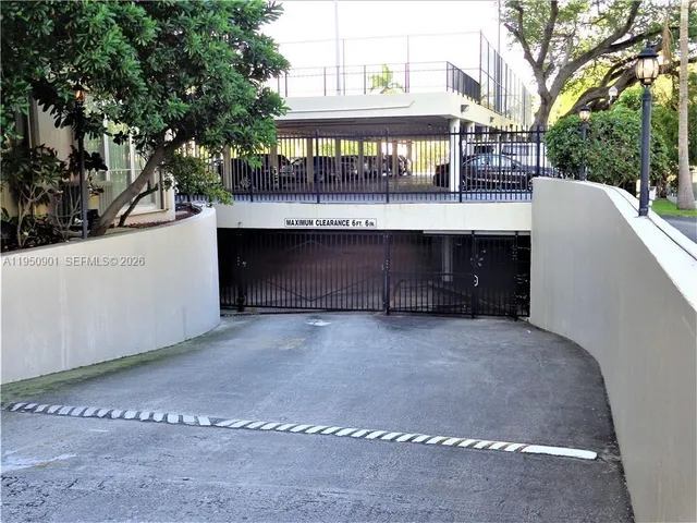 a front view of a building