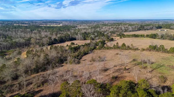 a view of a city with mountains in the background