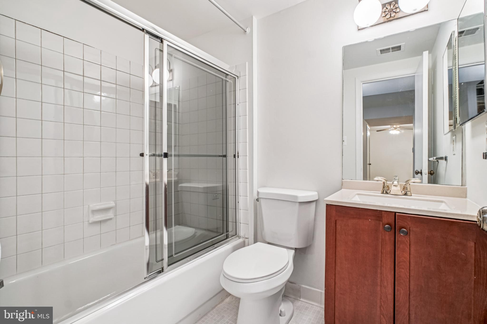 2201 McLean Park Road Falls Church, VA 22043 - Photo 35 of 40 Lower Level Bath with sleek finishes.