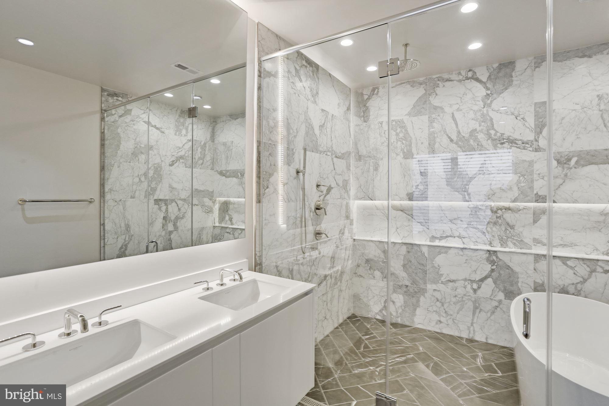 424 C Street Northeast Washington, DC 20002 - Photo 24 of 26 a bathroom with a bathtub and a sink