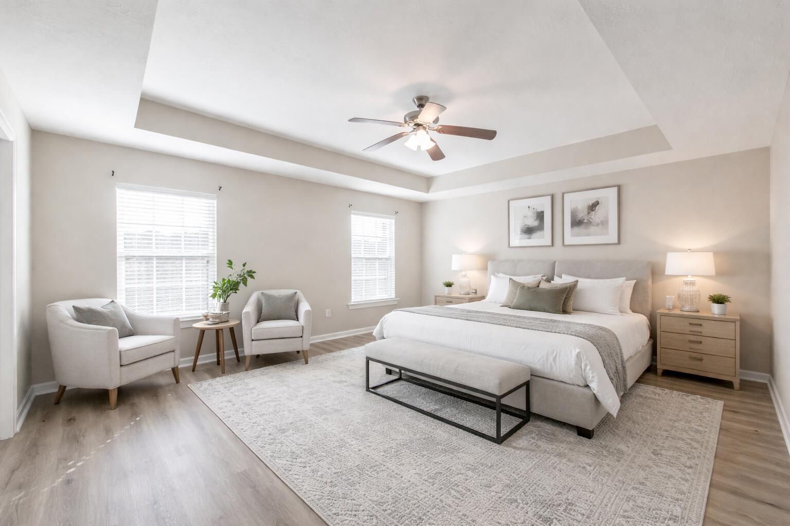 1224 Cobblefield Drive Grovetown, GA 30813 - Photo 6 of 31 Owner's Suite with Tray Ceiling!