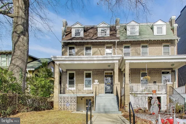 a view of a building with many windows