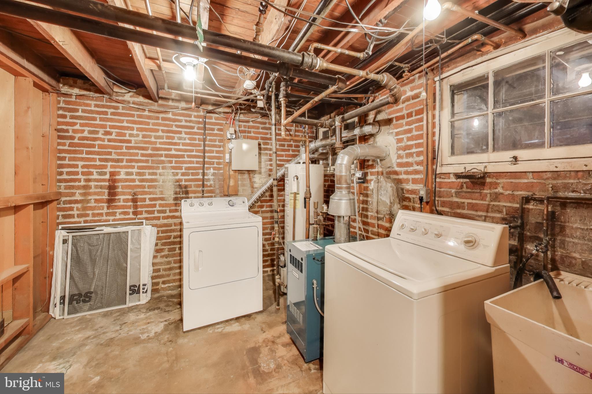 1311 Longfellow Street Northwest Washington, DC 20011 - Photo 46 of 68 Basement Utility Laundry Room