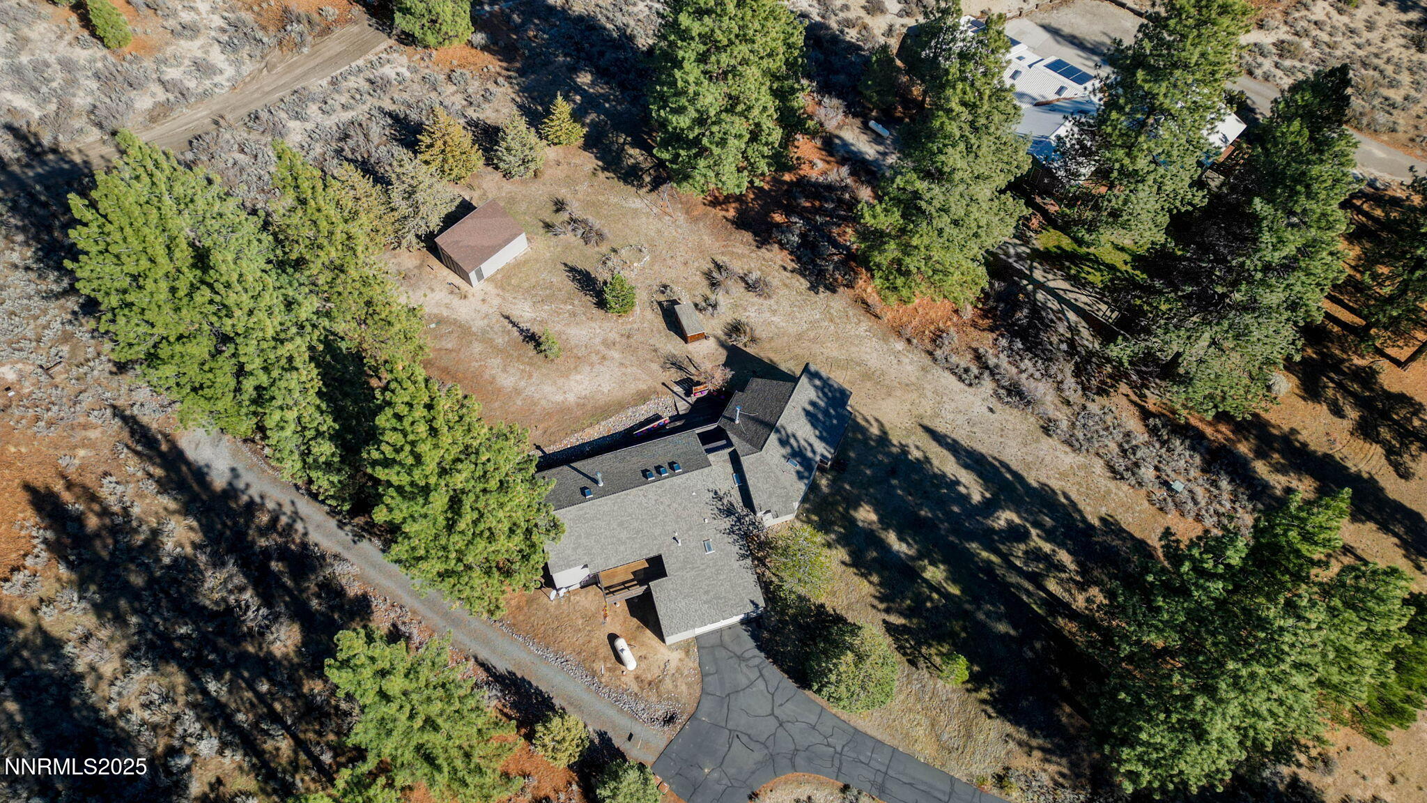 4650 Old Clear Creek Road Carson City, NV 89705 - Photo 7 of 59 an aerial view of a house with a yard