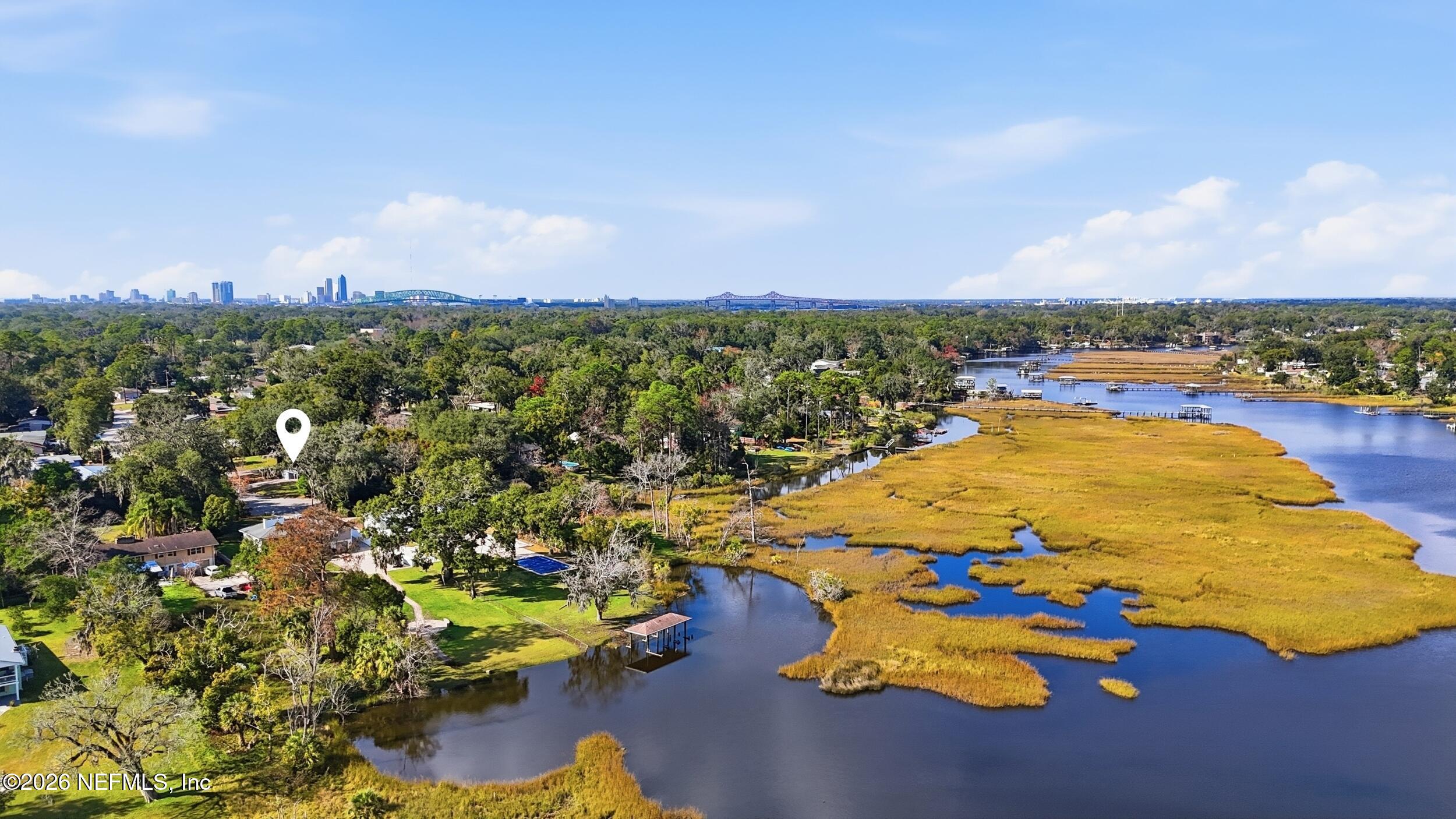 6231 Riviera Manor Drive Jacksonville, FL 32216 - Photo 31 of 33 an aerial view of residential houses with outdoor space