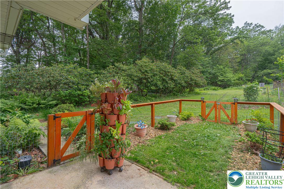 636 School Road Nazareth, PA 18064 - Photo 32 of 60 Back patio fenced in for pets