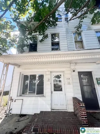a view of front door