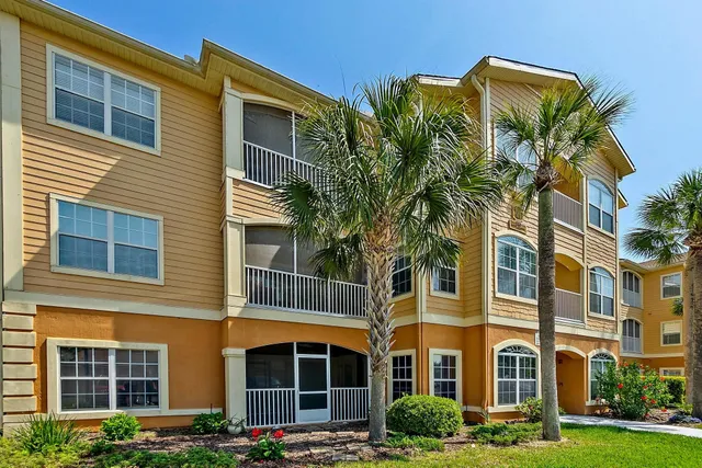 a front view of a building