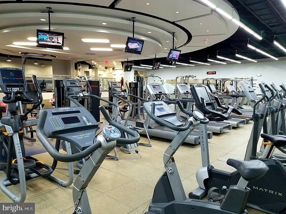 1021 Arlington Boulevard, Unit 330 Arlington, VA 22209 - Photo 31 of 48 a view of a room with gym equipment