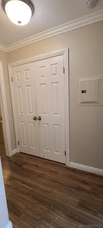 a view of wooden floor