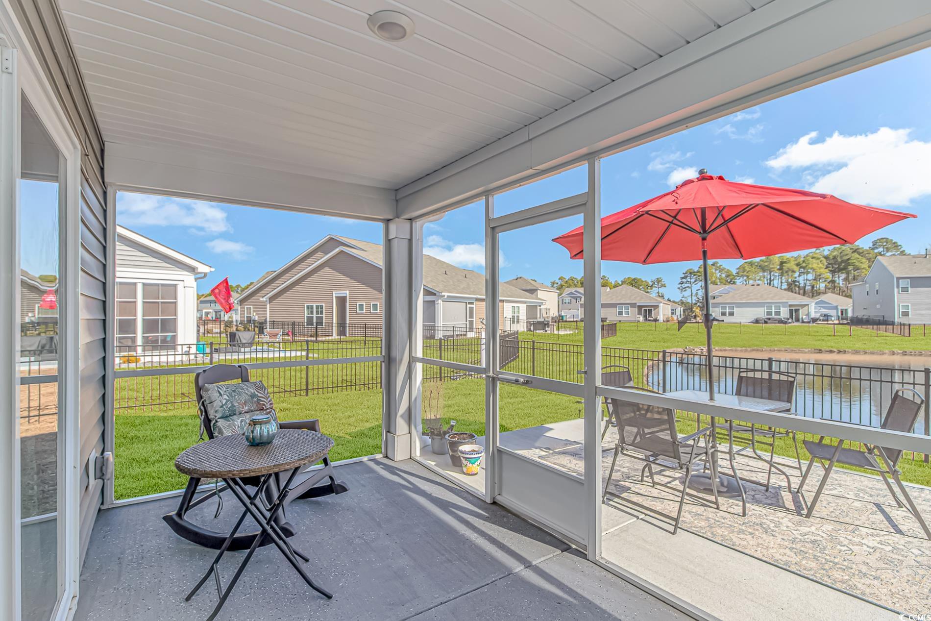 559 Courtridge Loop Conway, SC 29526 - Photo 19 of 37 Sunroom / solarium with a water view