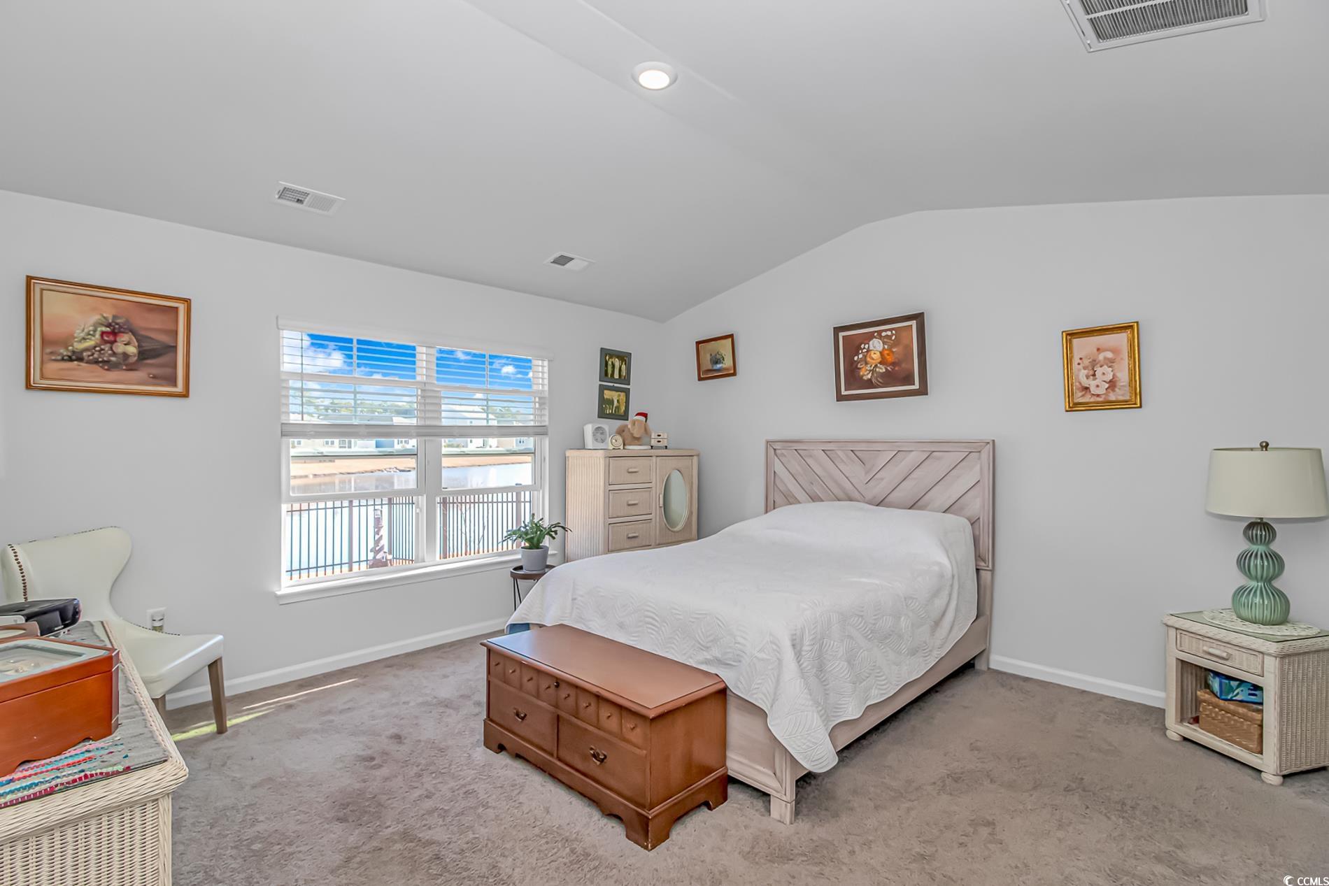 559 Courtridge Loop Conway, SC 29526 - Photo 10 of 37 Carpeted bedroom featuring vaulted ceiling