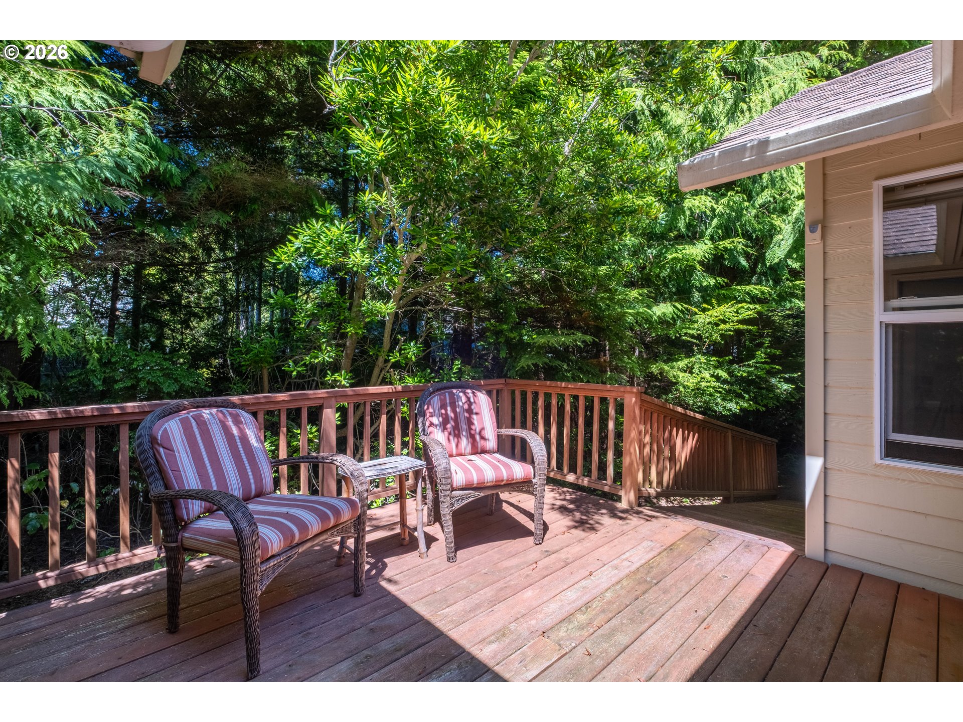 95 Cormorant Depoe Bay, OR 97341 - Photo 35 of 48 a view of a wooden deck with furniture