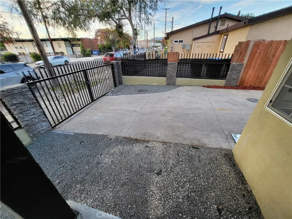 a view of a porch