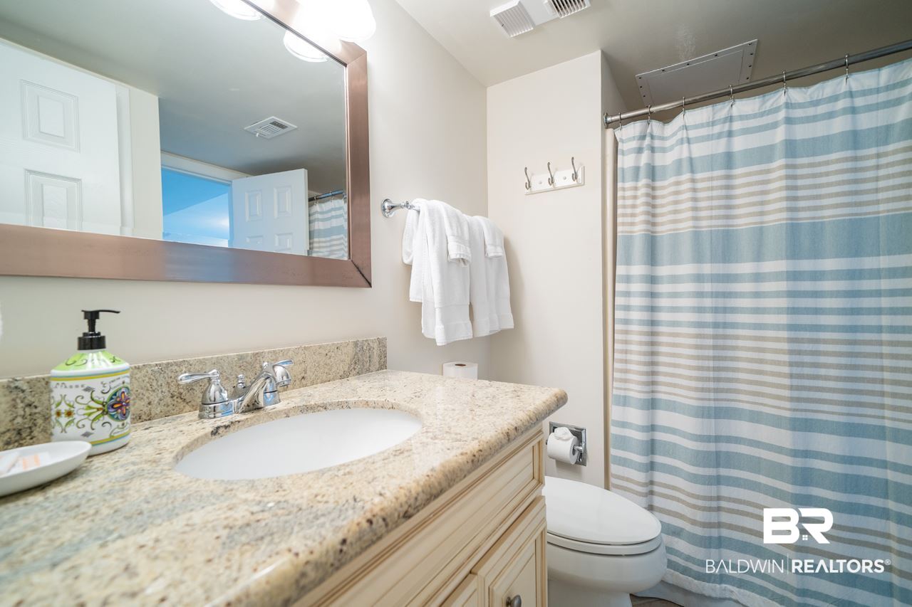 28760 Perdido Beach Boulevard, Unit 510SW Orange Beach, AL 36561 - Photo 22 of 47 Guest Bathroom