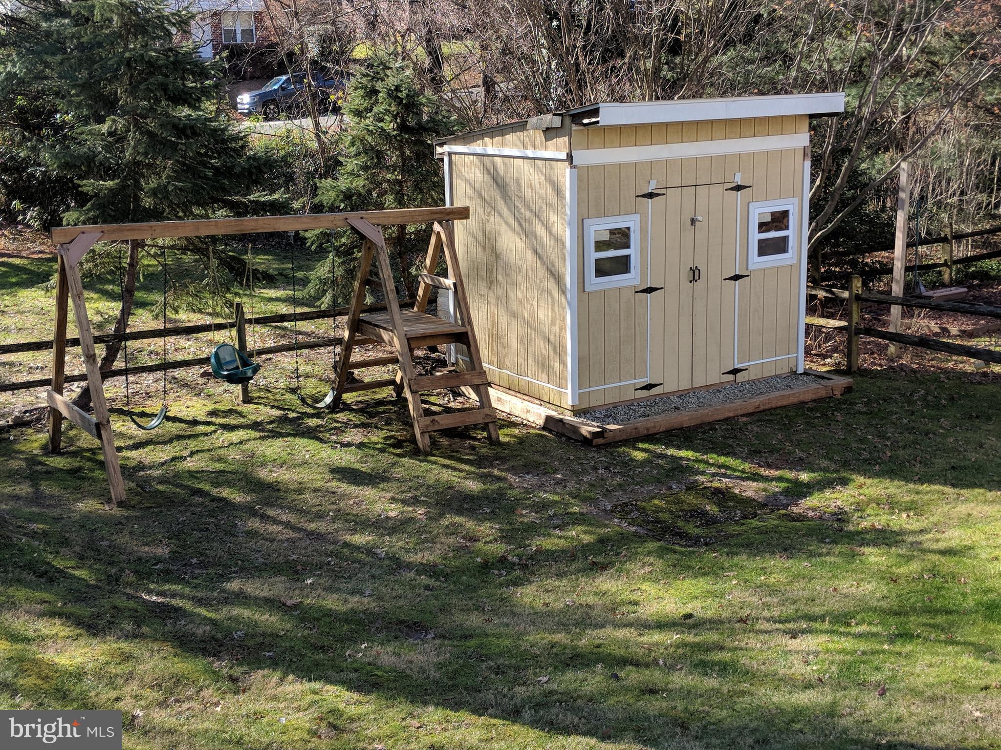 106 Cedar Road Wallingford, PA 19086 - Photo 9 of 23 Rear Swing Set