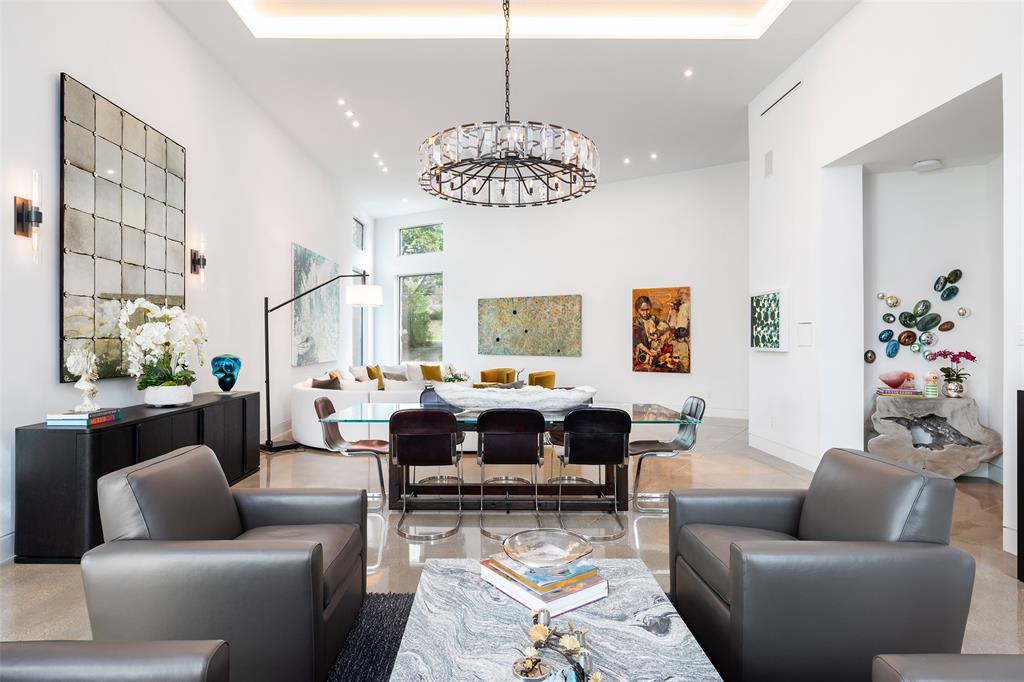 9435 Inwood Road Dallas, TX 75220 - Photo 11 of 37 a living room with furniture or outdoor view and a potted plant