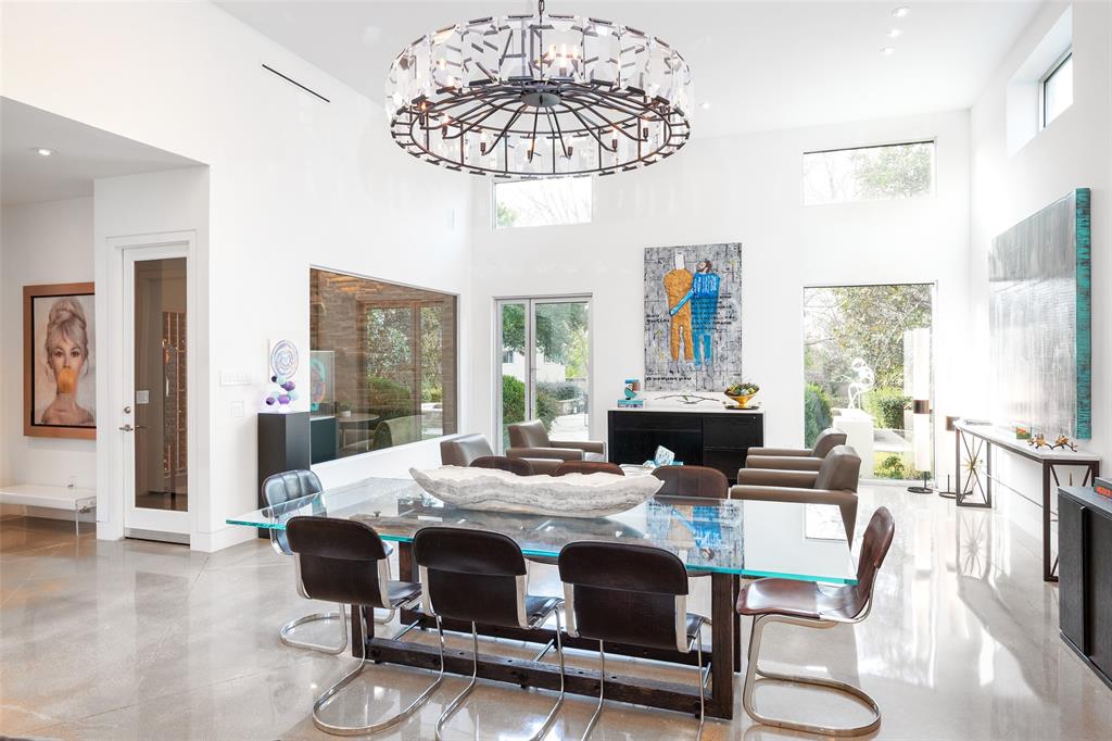 9435 Inwood Road Dallas, TX 75220 - Photo 12 of 37 a view of a dining room with furniture window and outside view