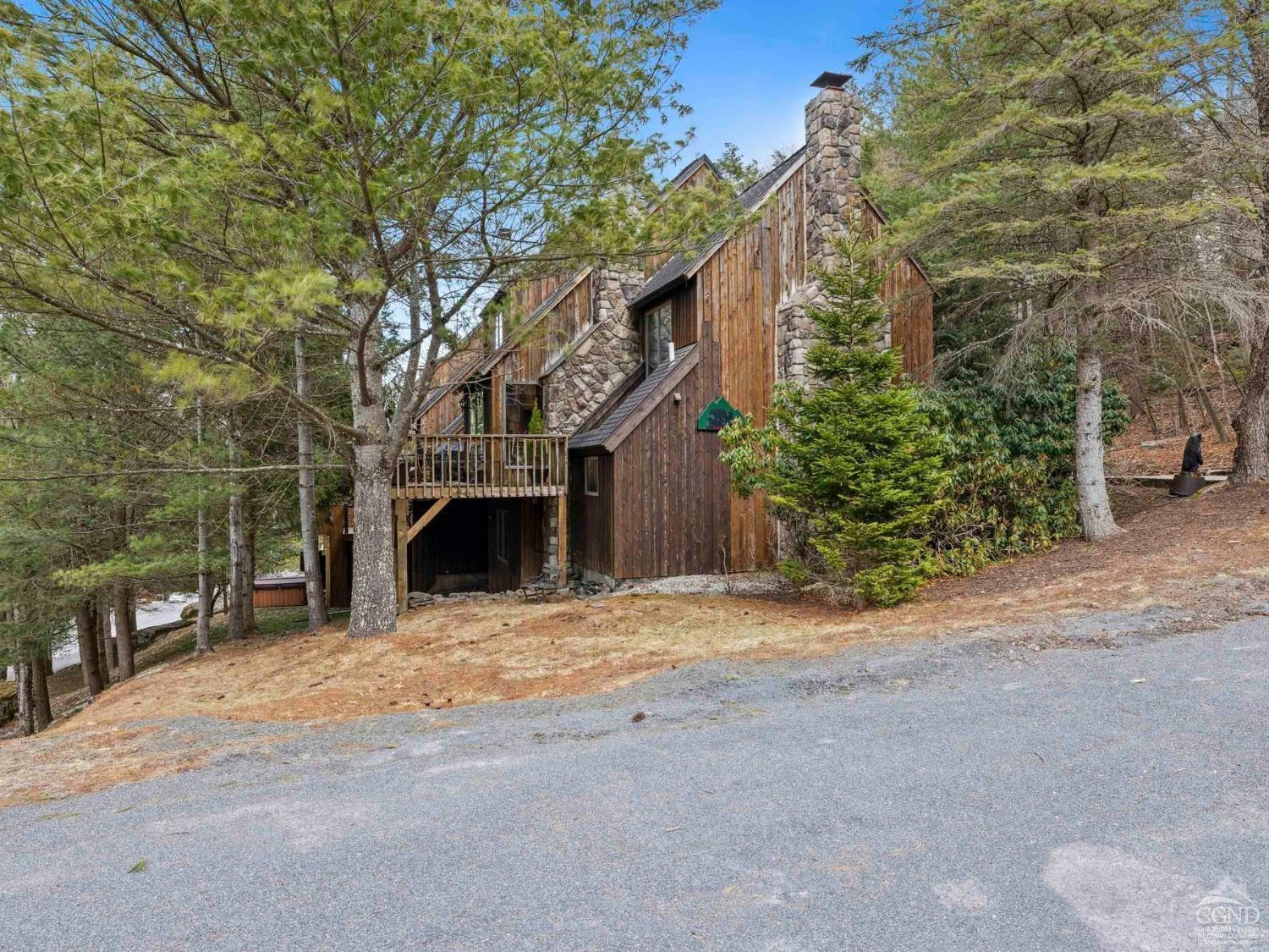 57 Brainard Ridge Road, Unit 3E Windham, NY 12496 - Photo 50 of 55 a view of a house with a yard and garage