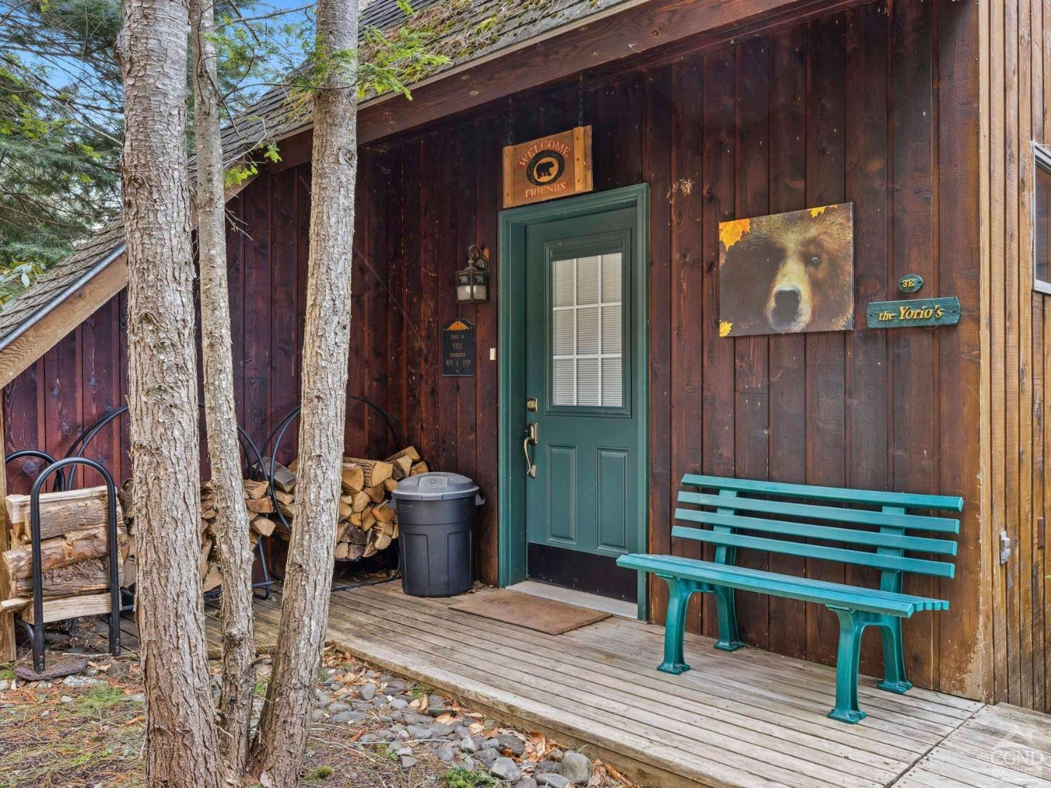 57 Brainard Ridge Road, Unit 3E Windham, NY 12496 - Photo 5 of 55 a outdoor view with a bench