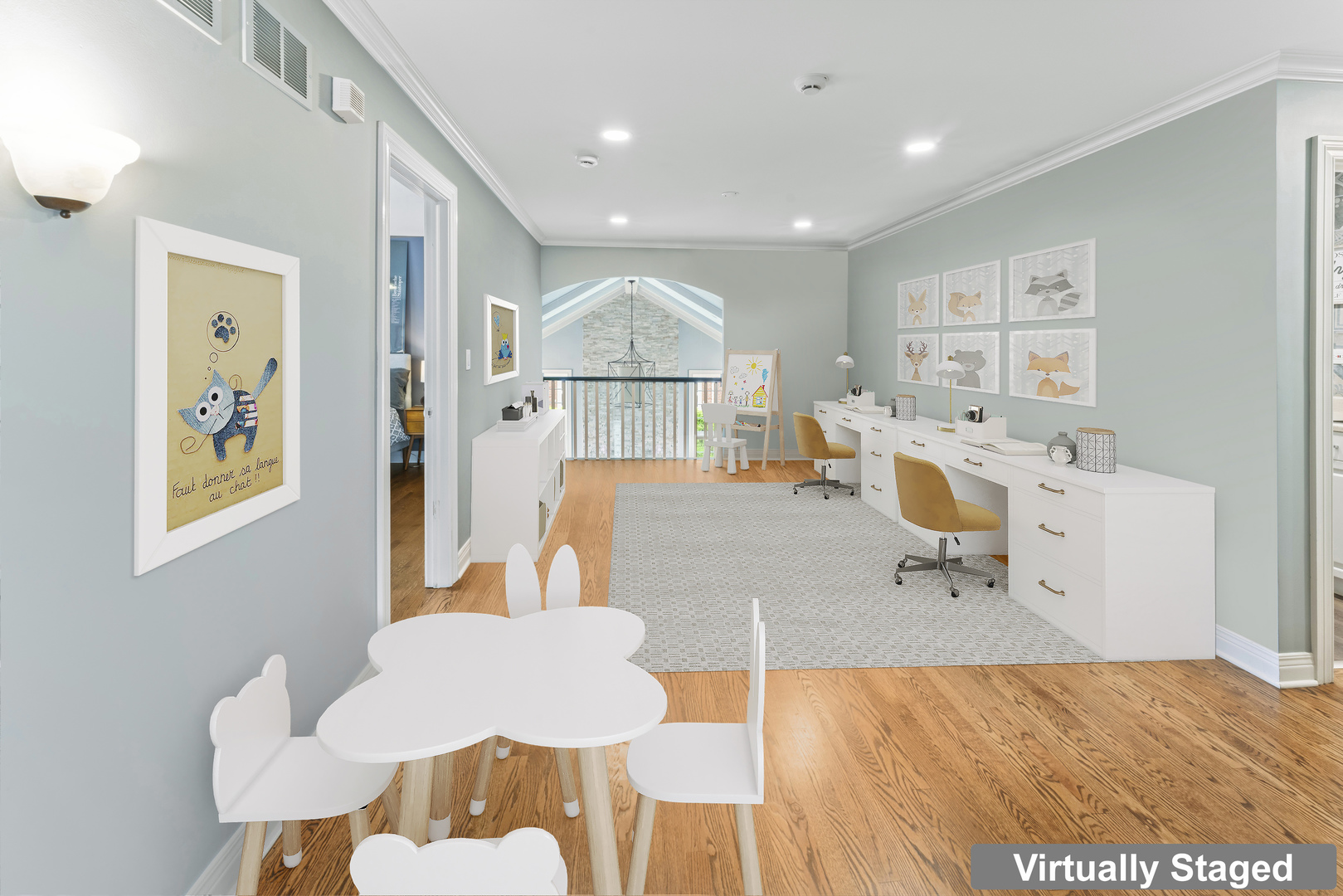 1546 Midway Lane Glenview, IL 60026 - Photo 24 of 46 a living room with furniture and a table