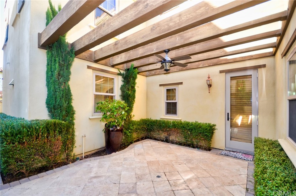 39 Conservancy Irvine, CA 92618 - Photo 30 of 32 a entryway view with a garden space