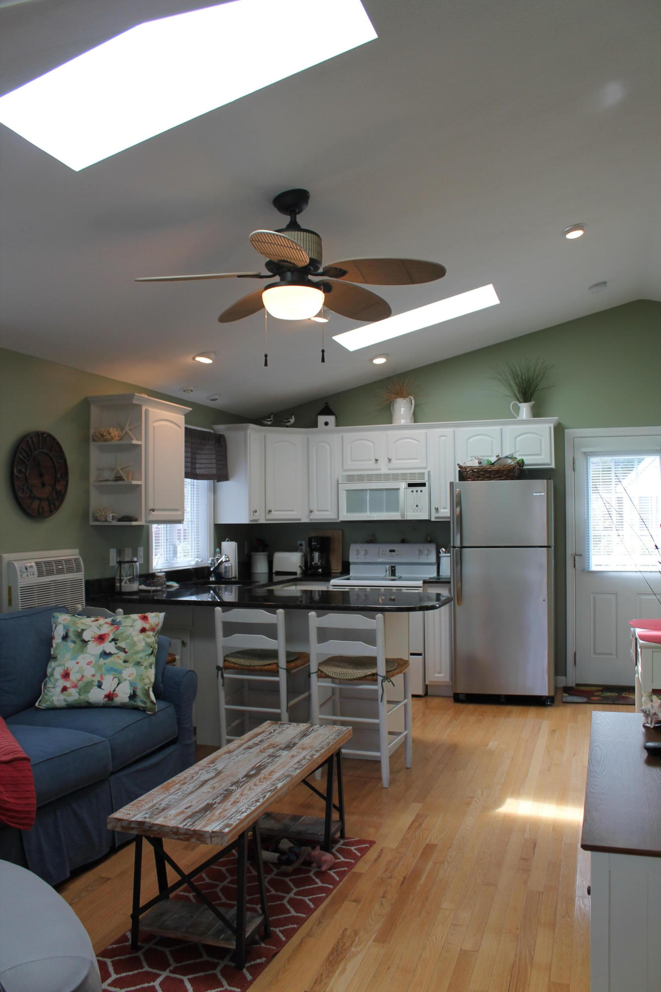 1413 Post Road, Unit 19 Wells, ME 04090 - Photo 6 of 30 Cathedral ceiling with skylights