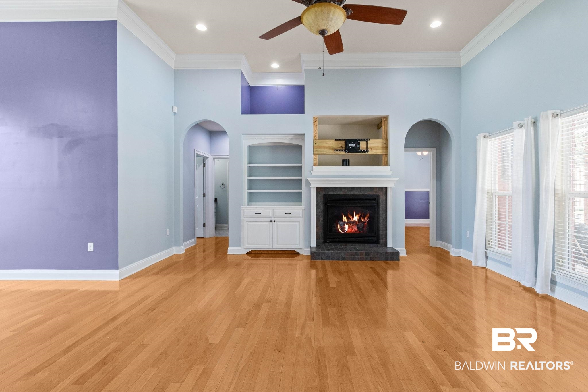 79 Whitetail Run Chatom, AL 36518 - Photo 20 of 82 Hardwood flooring throughout the expansive living area
