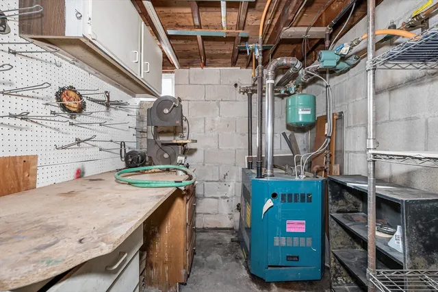 a utility room with lot of items