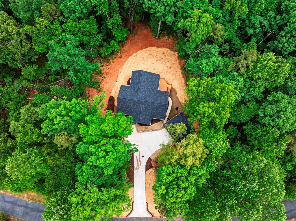 110 Gabriel Way Pickens, SC 29671 - Photo 37 of 48 Nestled amidst verdant woodlands, a private drive leads to this newly built, secluded home.