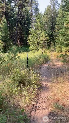 a view of a lake with houses
