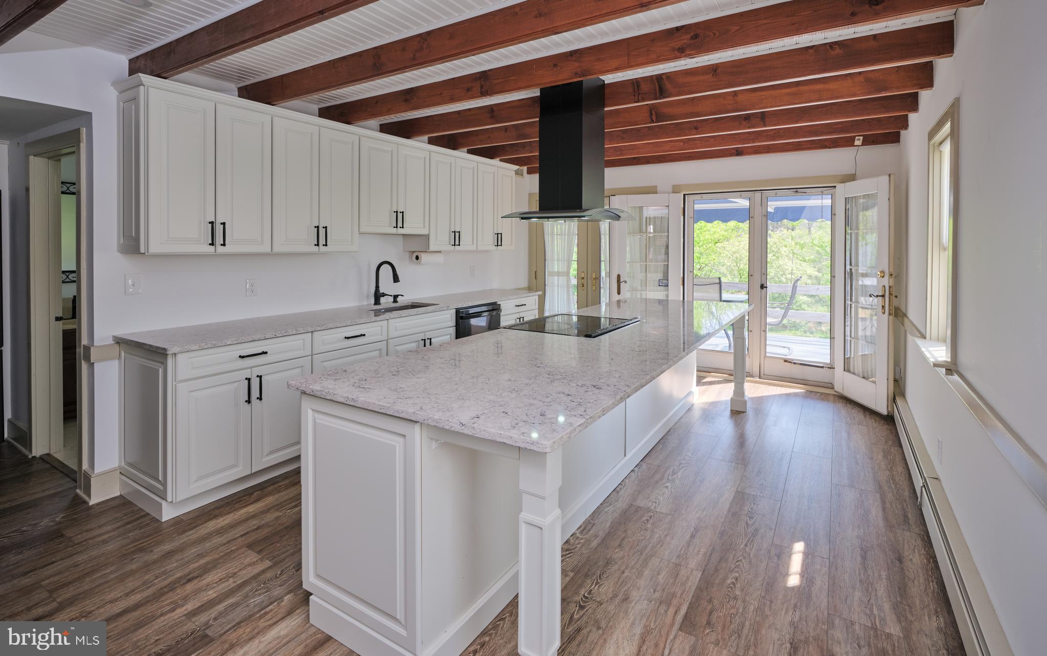 3501 Allentown Road Hatfield, PA 19440 - Photo 20 of 51 New kitchen 2023 opens to the deck/spa