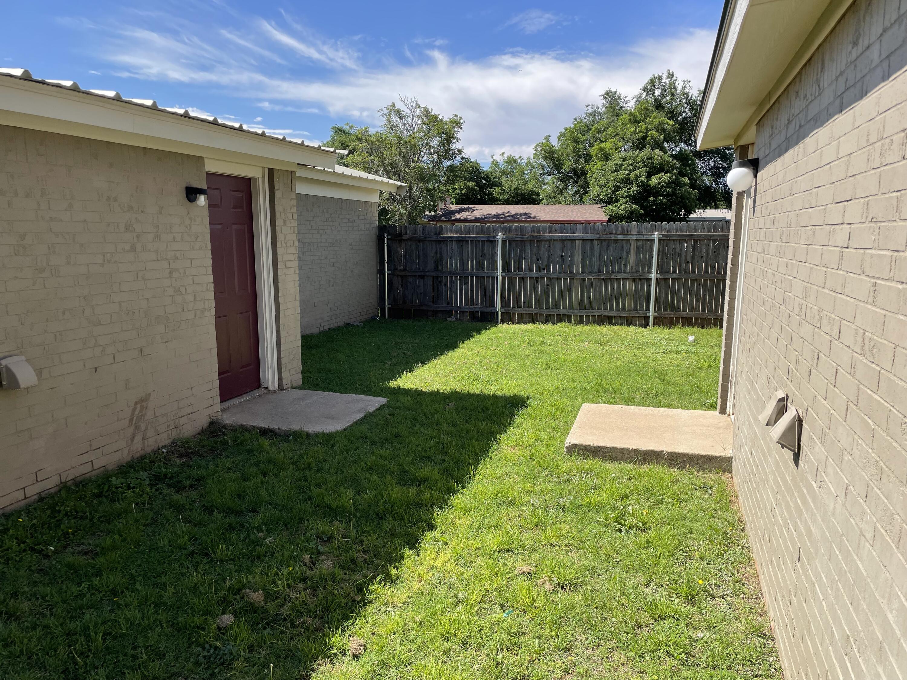 4518 35th Street, Unit B Lubbock, TX 79414 - Photo 10 of 10 4518-B backyard-alt