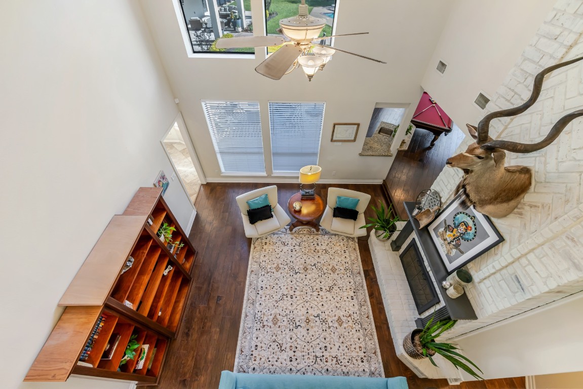 13303 Lost Creek Road Tomball, TX 77375 - Photo 13 of 50 a view of living room with furniture and a rug