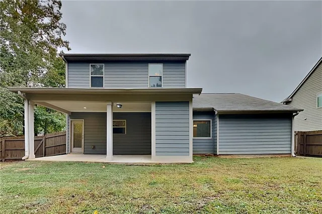 a house with front door