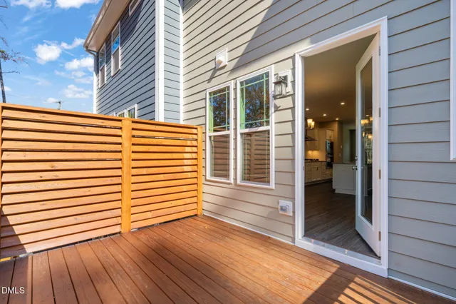 a view of a house with a window