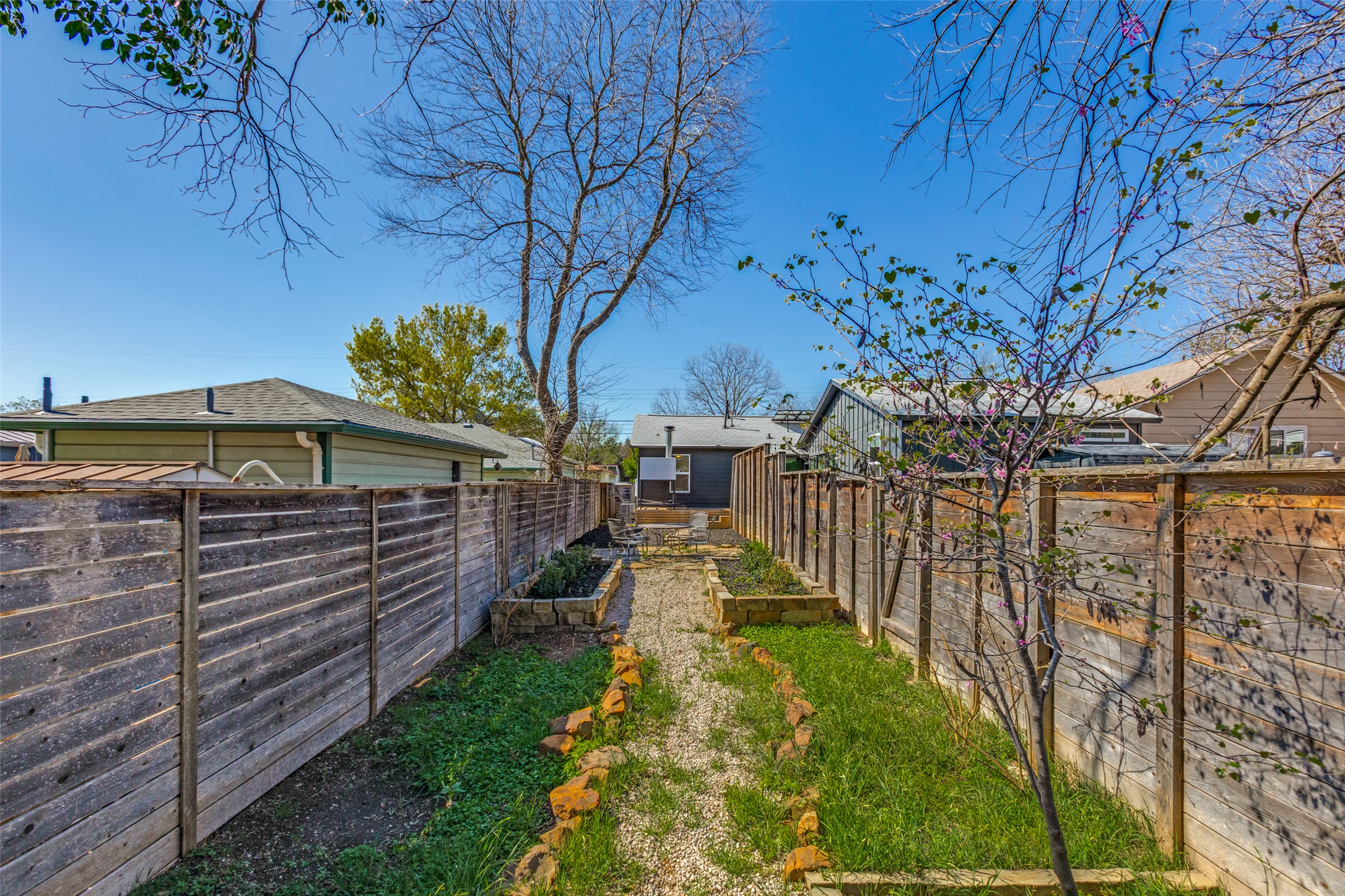 2012 Payne Avenue, Unit A Austin, TX 78757 - Photo 28 of 35 a view of a yard with wooden fence